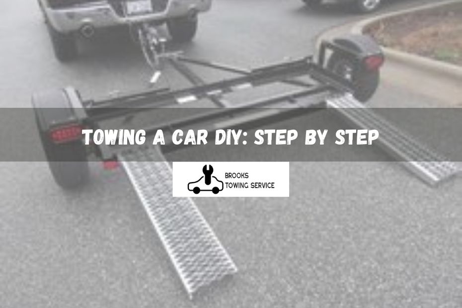 Towing a car DIY Step by Step